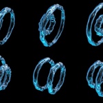 Leap-Frogging Bubble Rings
