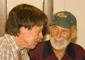 Eusebius Doedel with Herb Keller, July 2007; photograph by Kurt Lust