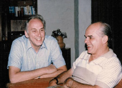 Jack Hale and Waldyr Oliva, mid 1980's