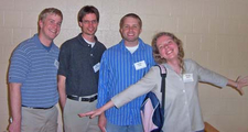 Chicone's current PhD students James Benson, Michael Heitzman, Kenneth Felts, and Oksana Bihun