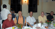 Sitting from left to right: Waldyr Oliva, Orlando Lopes, Carlos Rocha, Jack Hale, and Plácido Táboas