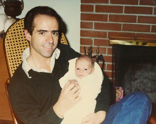 John Guckenheimer with his son Matt in 1980