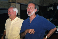 Ian and Marty in Porto, July 2000