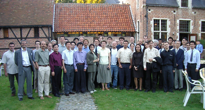 Fifth IFAC Workshop on Time-Delay Systems, group photo, September 2004